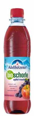 Adelholzener Bio Apfel-Traube Schorle 12 x 0,5 Liter (PET)